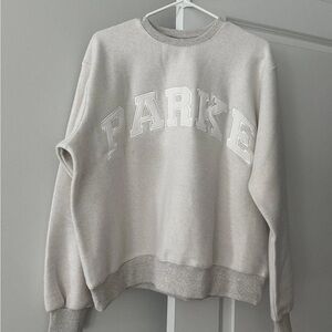 PARKE Inside Out Varsity Crewneck